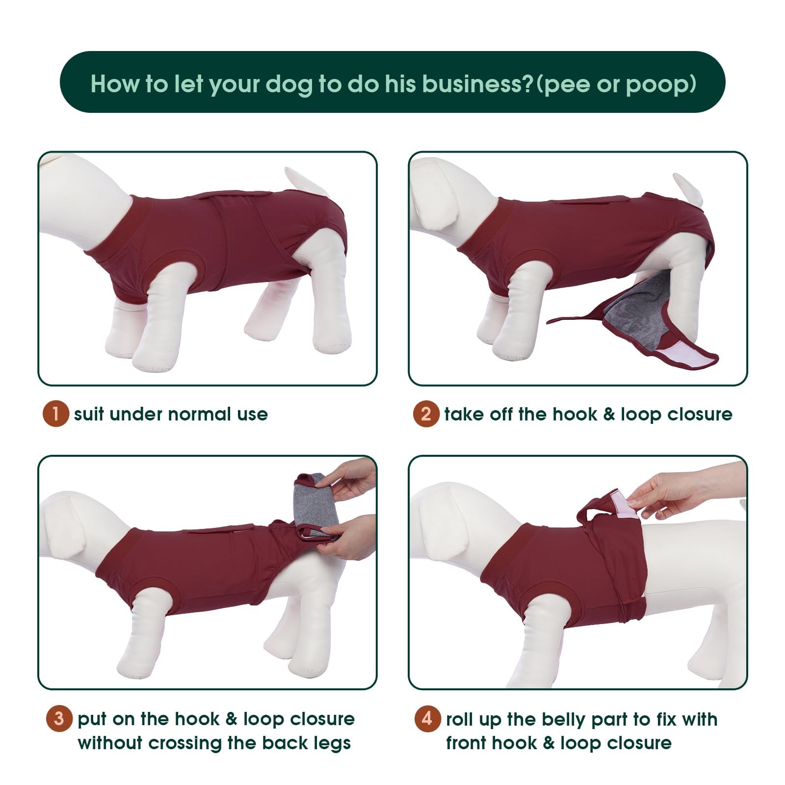 Kuoser recovery shirt post-surgery for versatile recovery use
