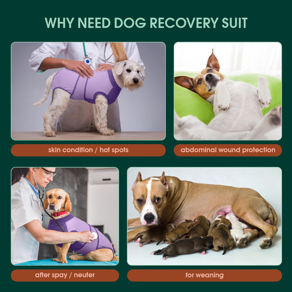 Kuoser Recovery Suit features breathable fabric for comfortable wear during recovery.
