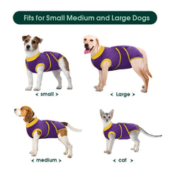 Kuoser Recovery Suit cat XS size; compact fit for small pets.