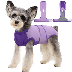 Kuoser Recovery Suit for Dogs abdomen coverage provides wound protection with airflow.