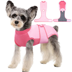 Kuoser recovery suit for dogs protects the abdomen during healing.