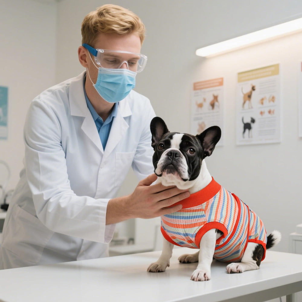Kuoser recovery shirt machine-washable — simple care for busy pet owners.