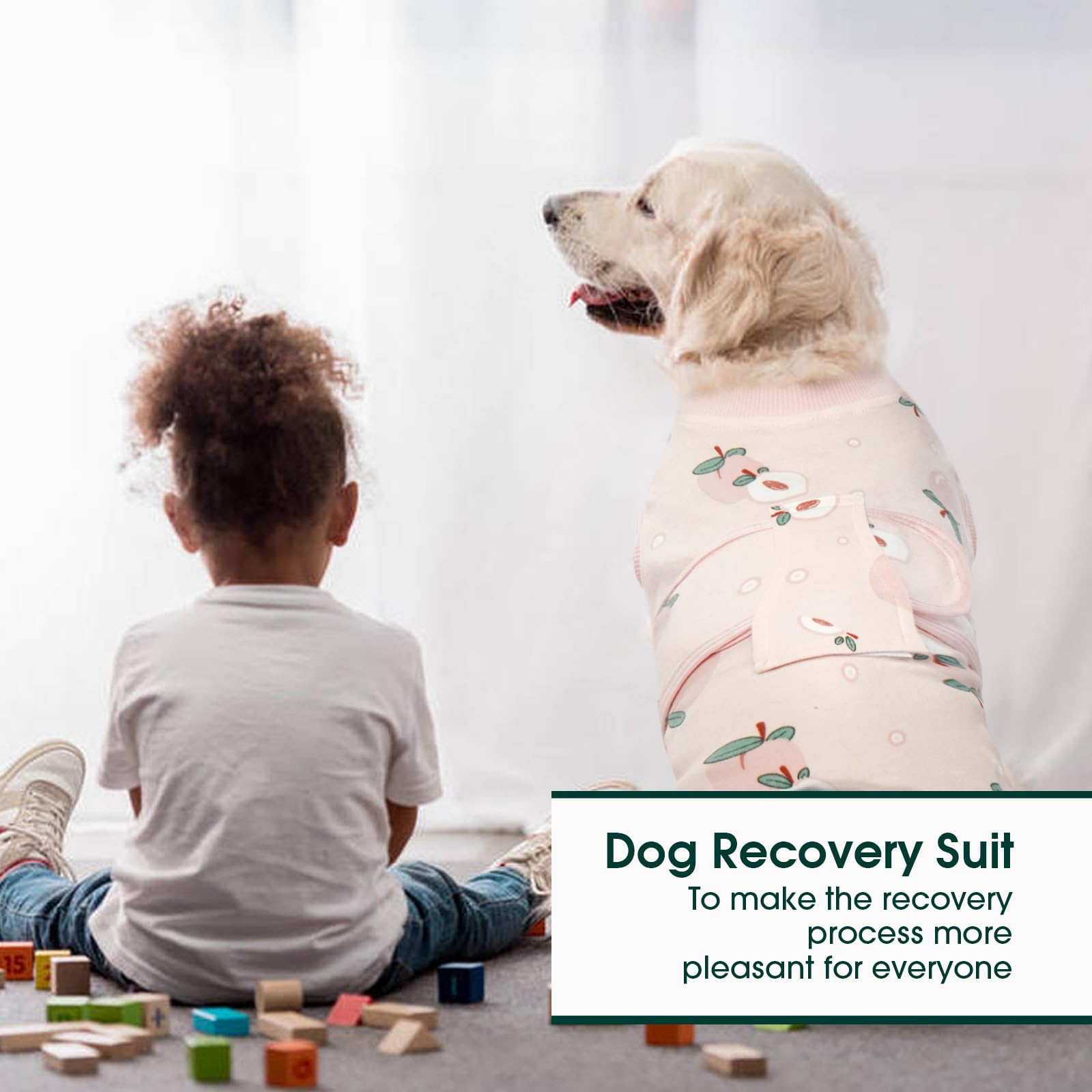Kuoser Recovery Suit secure tapes enable easy on off for quick changes