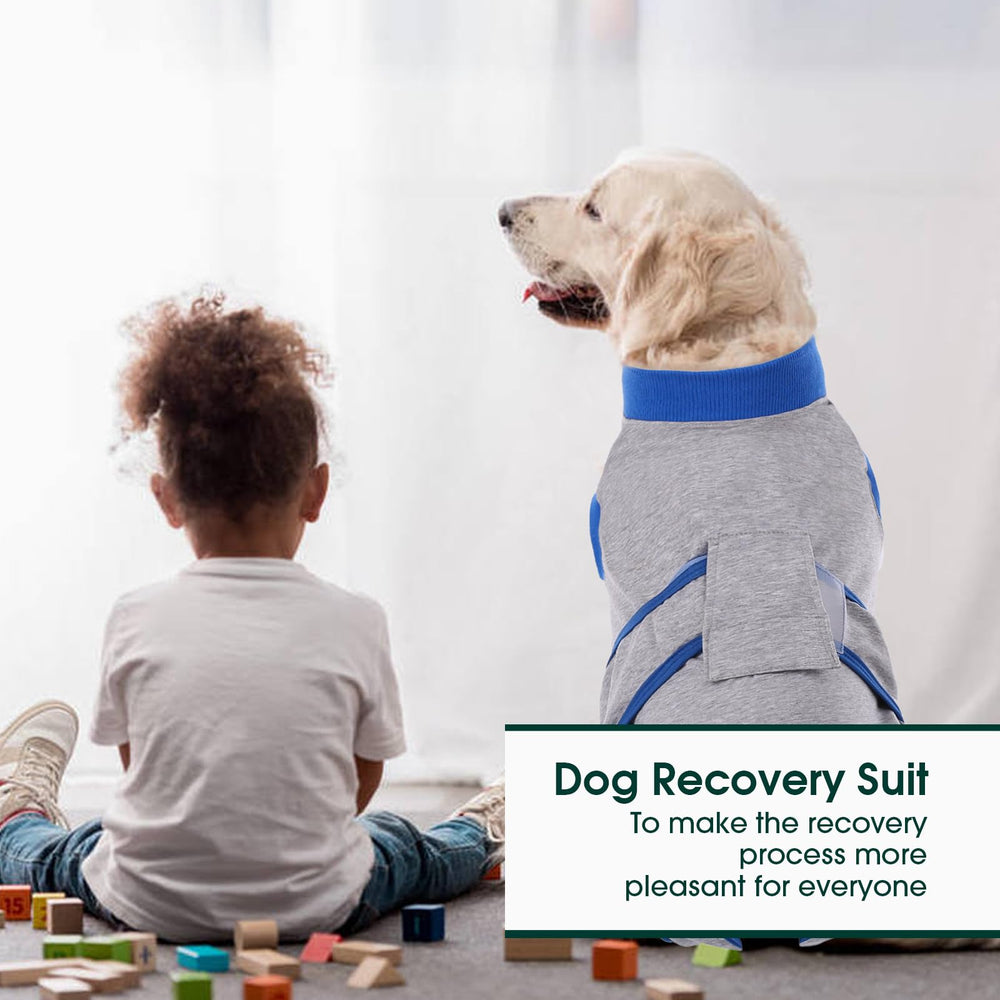 Kuoser machine-washable recovery suit simplifies post-surgery care.