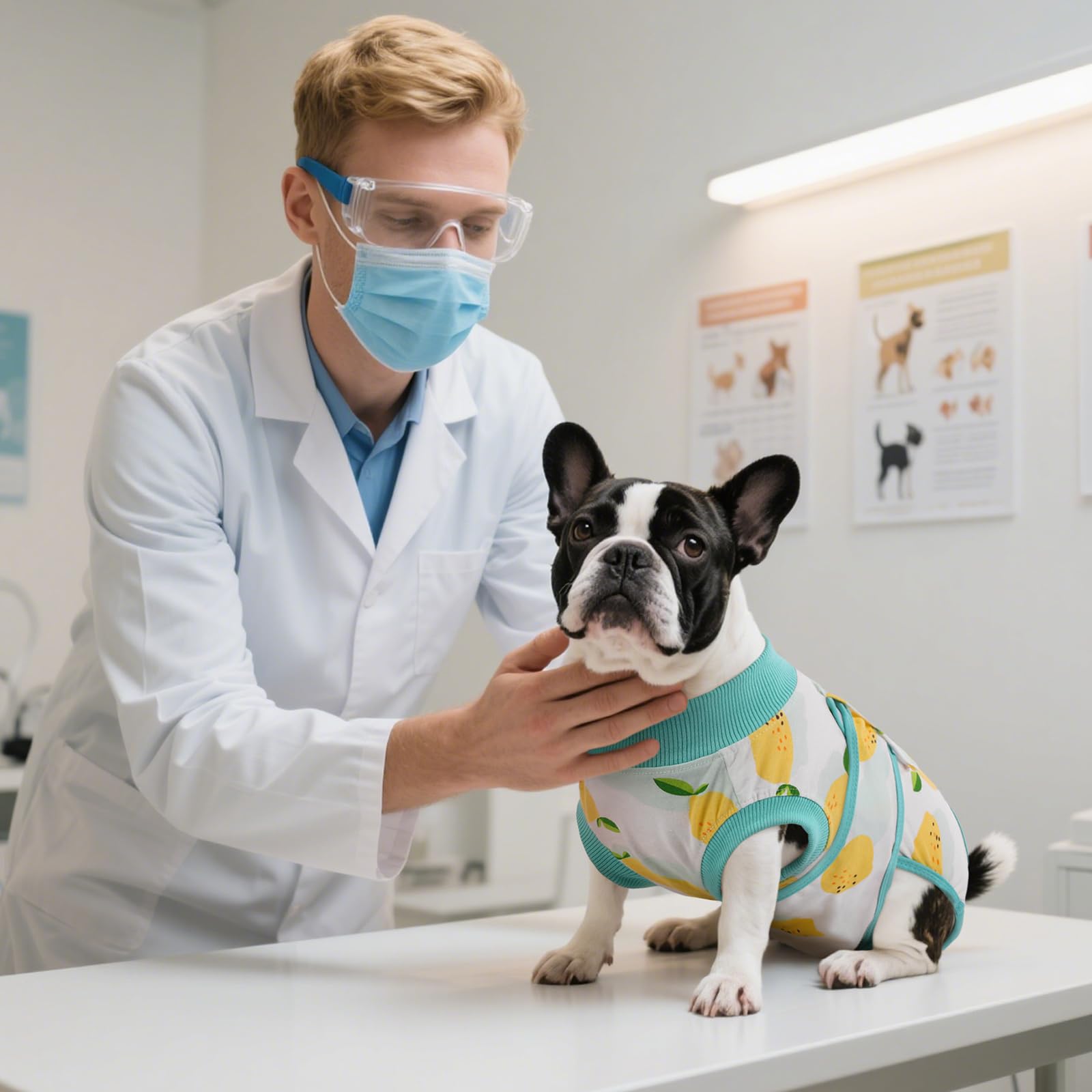 Kuoser recovery suit supporting multi-use like skin care and shedding