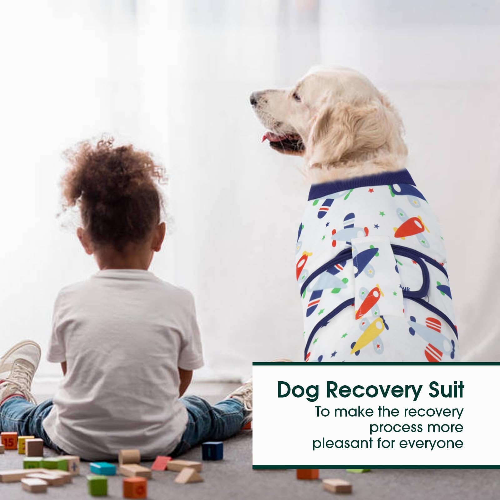 Kuoser Recovery Suit post-surgery use offers full abdomen coverage for daily activities.