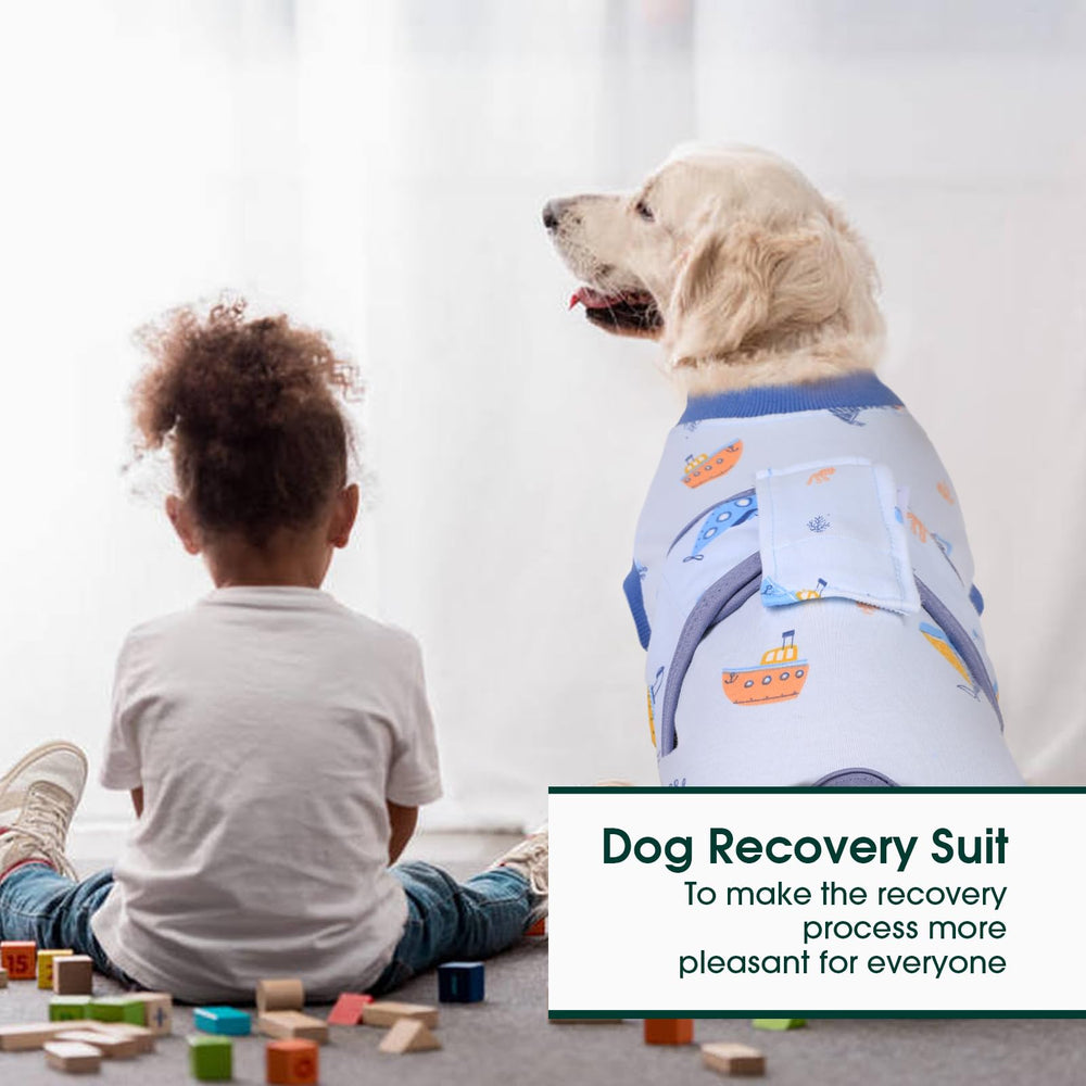 Kuoser Recovery Suit as post-surgery wear supporting mobility
