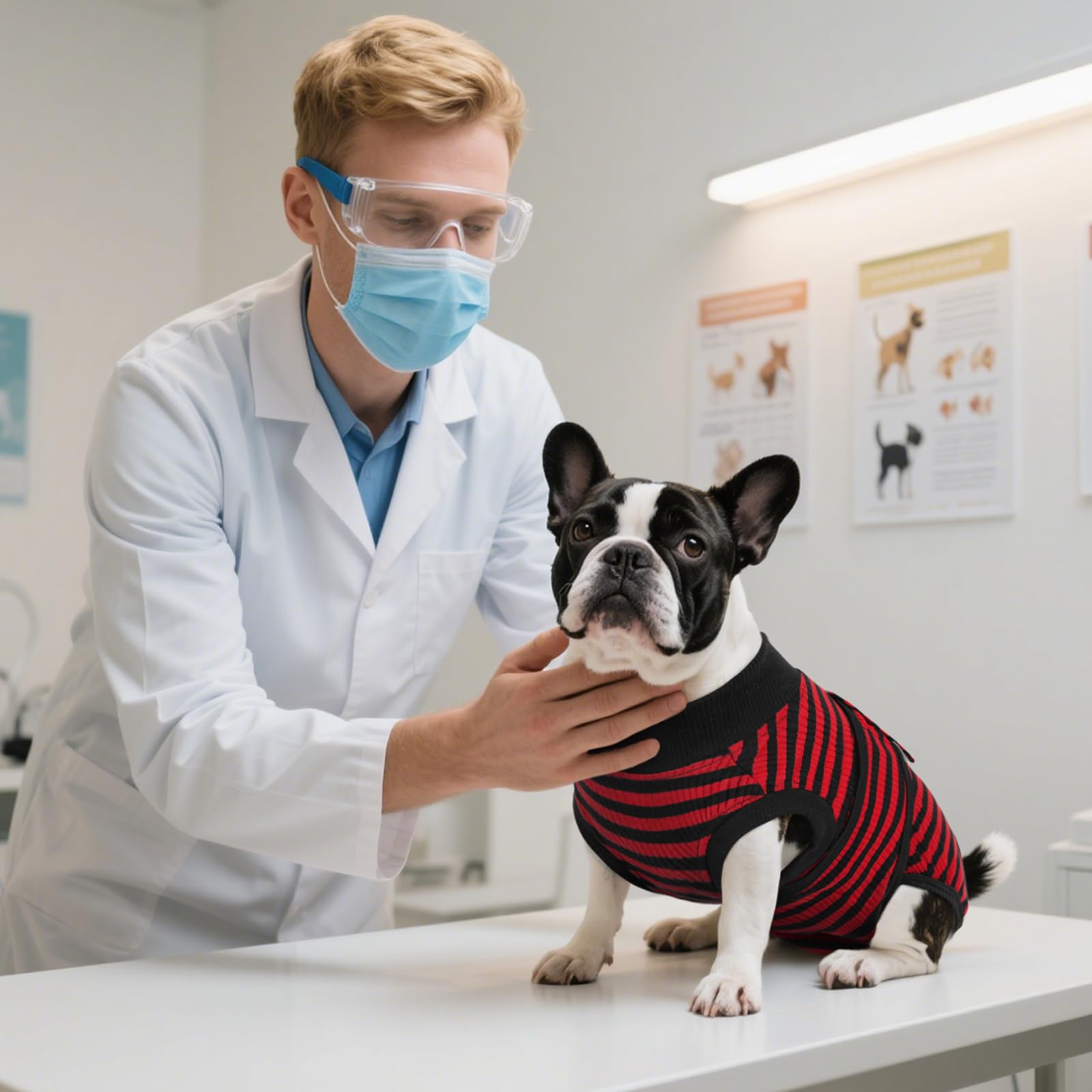Kuoser recovery suit helps manage shedding and skin issues