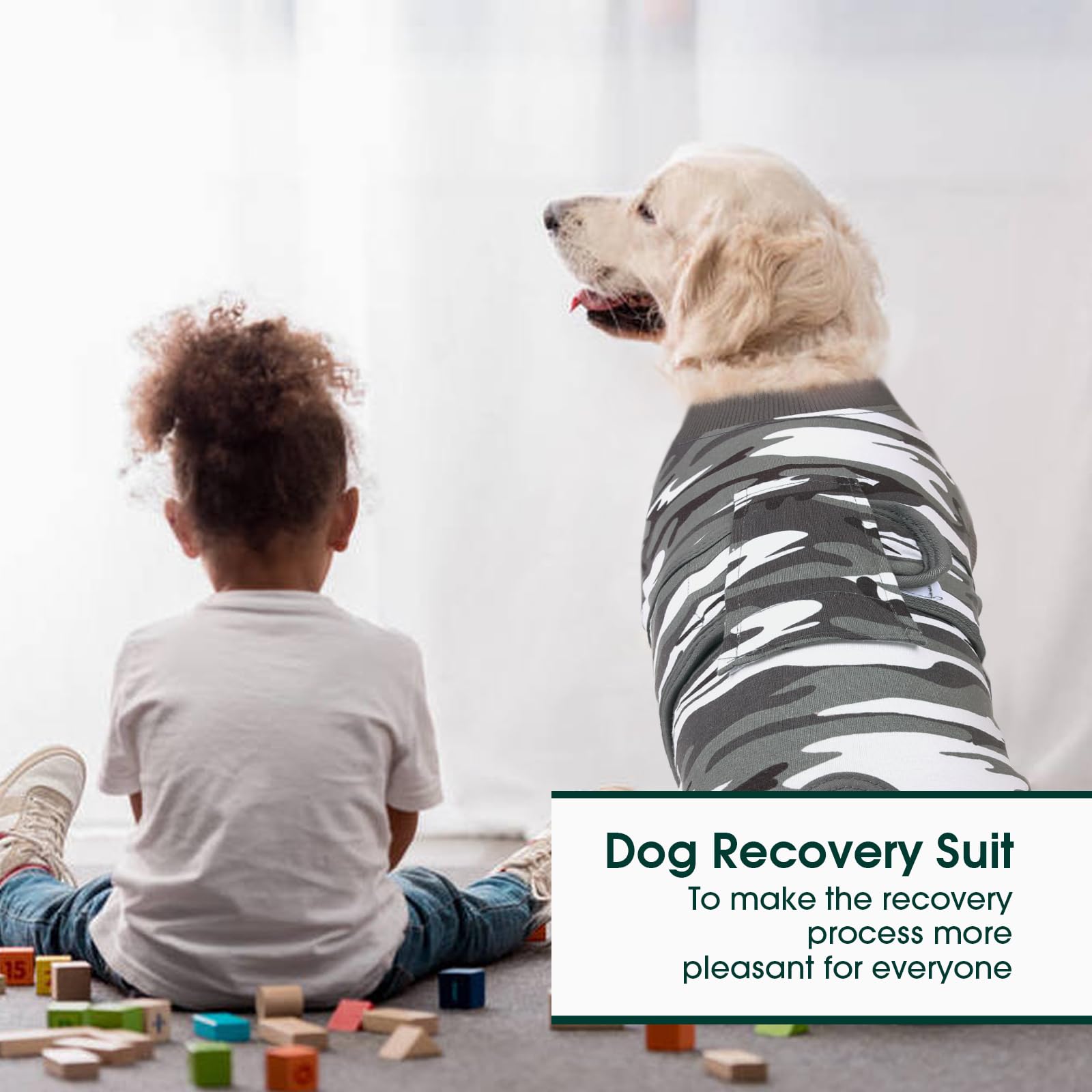 Kuoser Recovery Suit features soft, breathable fabric for all-day comfort.