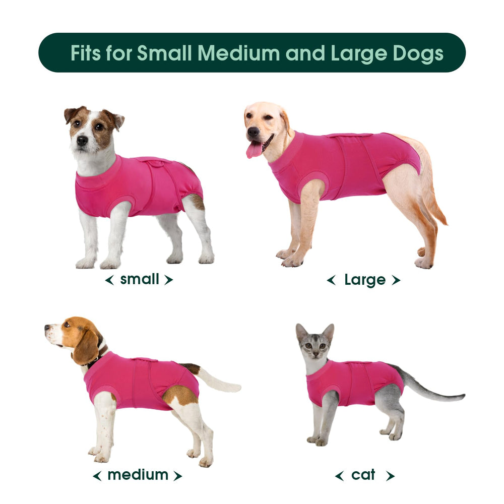 Kuoser surgical suit belly coverage with adjustable, secure fit