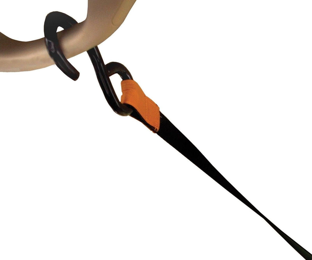 Kurgo Auto Zip Line tether doubles as a short lead during entry.