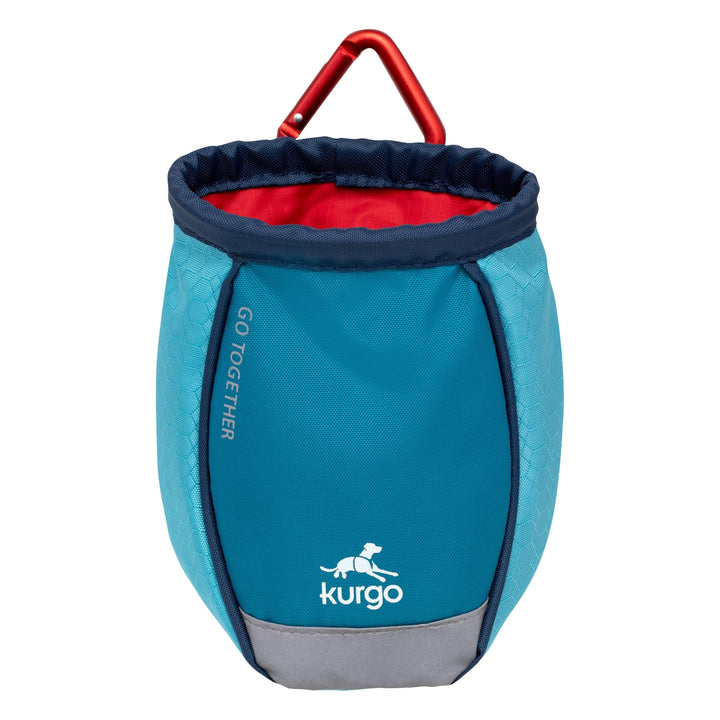 Kurgo Go Stuff It opening shows easy access to treats during training.