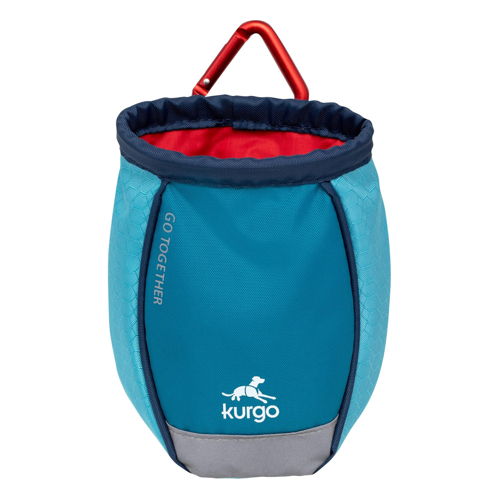Kurgo Go Stuff It opening shows easy access to treats during training.