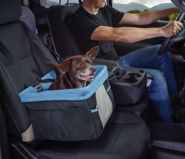 Kurgo Rover Booster Seat accommodates dogs up to 30 pounds.