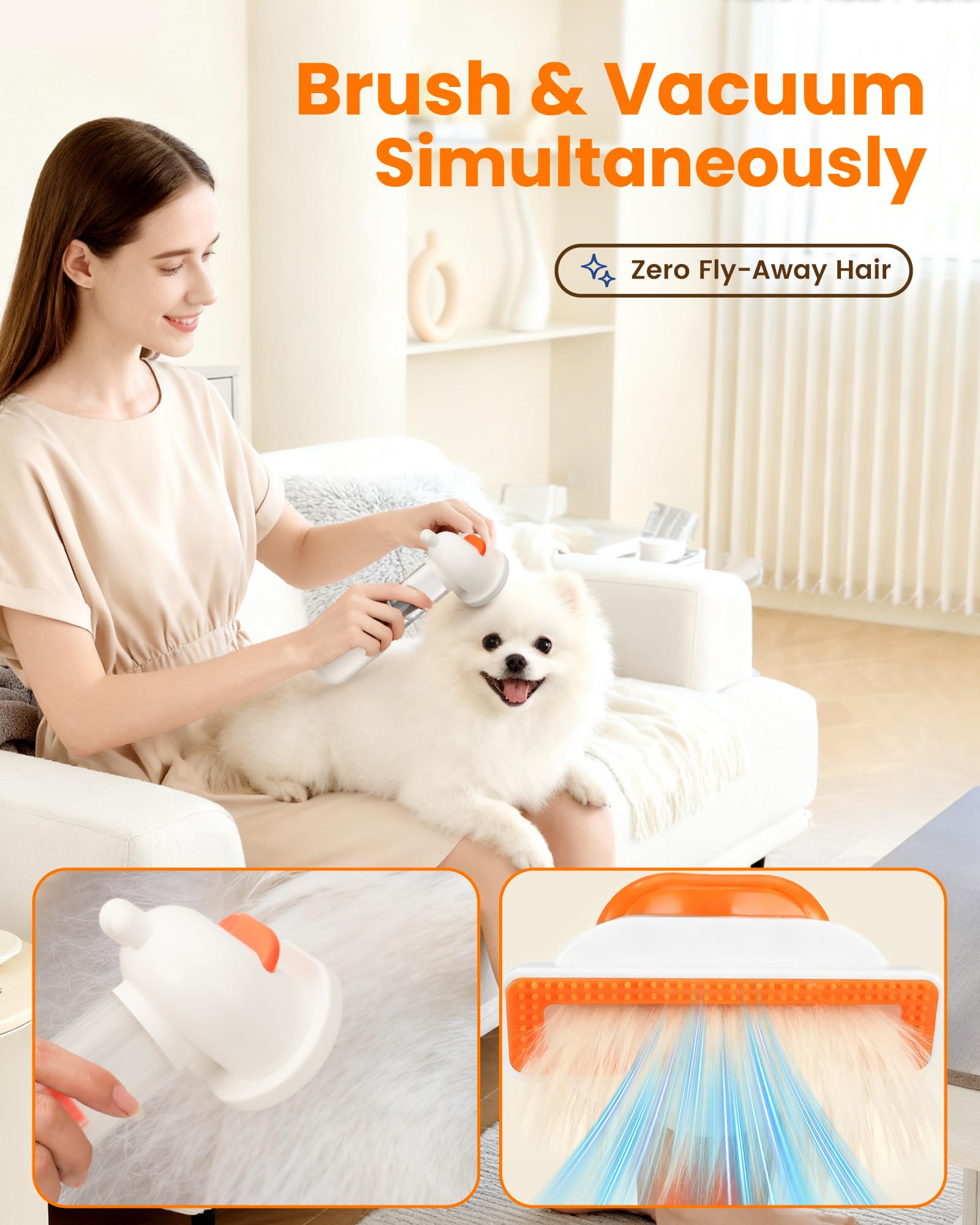 Kurtmark 4-in-1 Grooming Kit detangles, shines, and soothes.