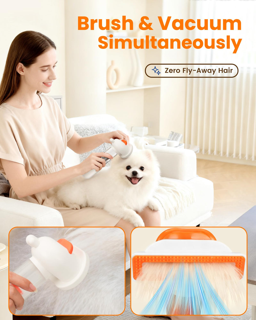 Kurtmark 4-in-1 Grooming Kit detangles, shines, and soothes.
