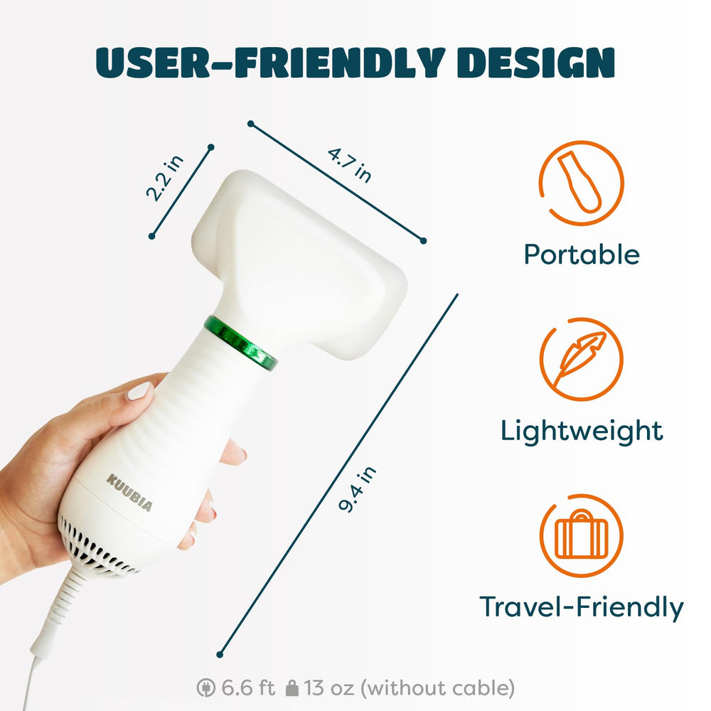 KUUBIA 75–85 dB noise level minimizes disruption during brushing.