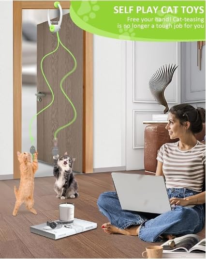 KWV Silent operation cat toy under 35 dB for calm homes