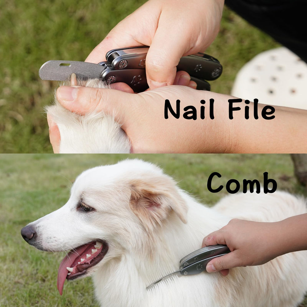 KXCDTECH thick-nail clippers with guard prevent over-trimming.
