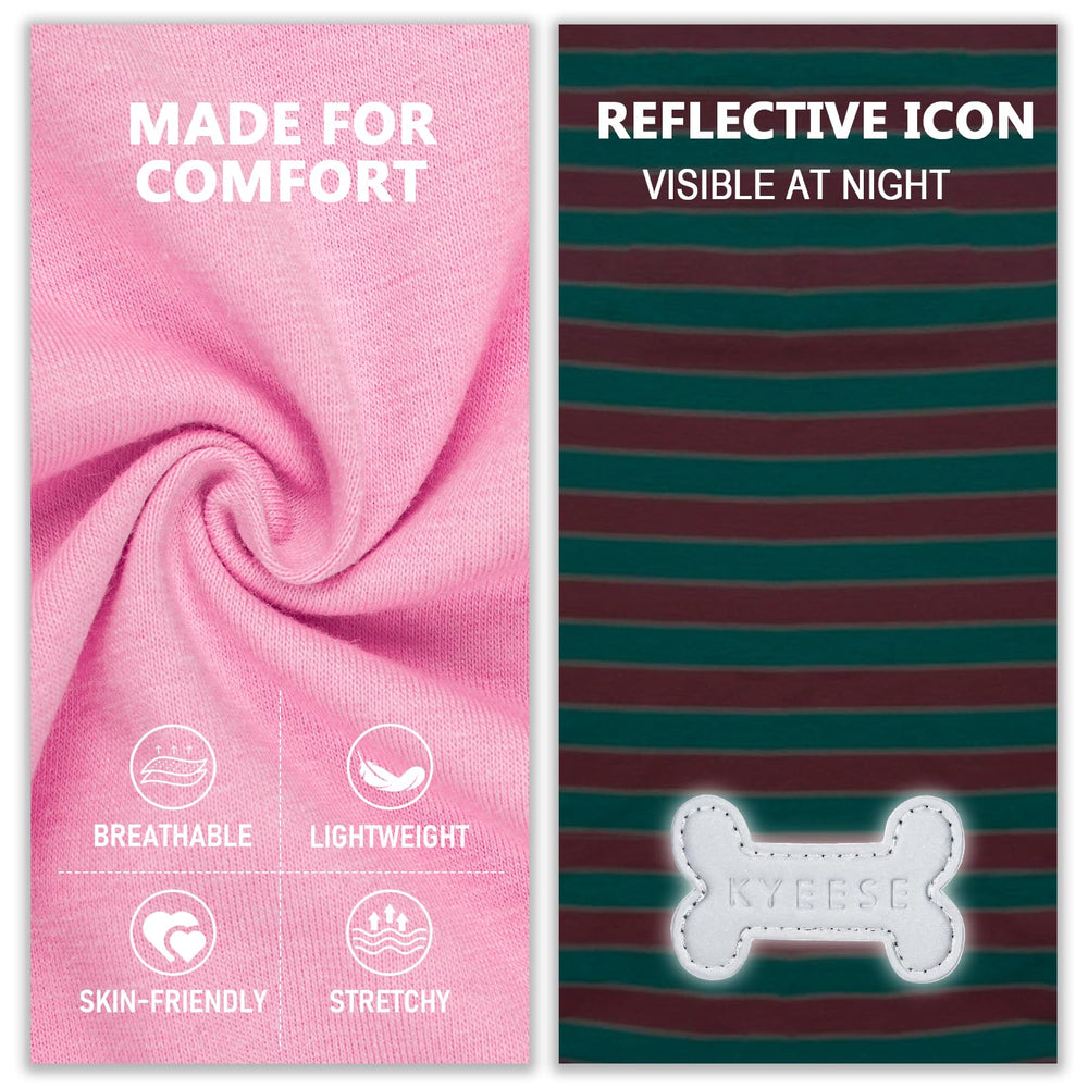 KYEESE pink dog shirt ideal for stylish daily wear.