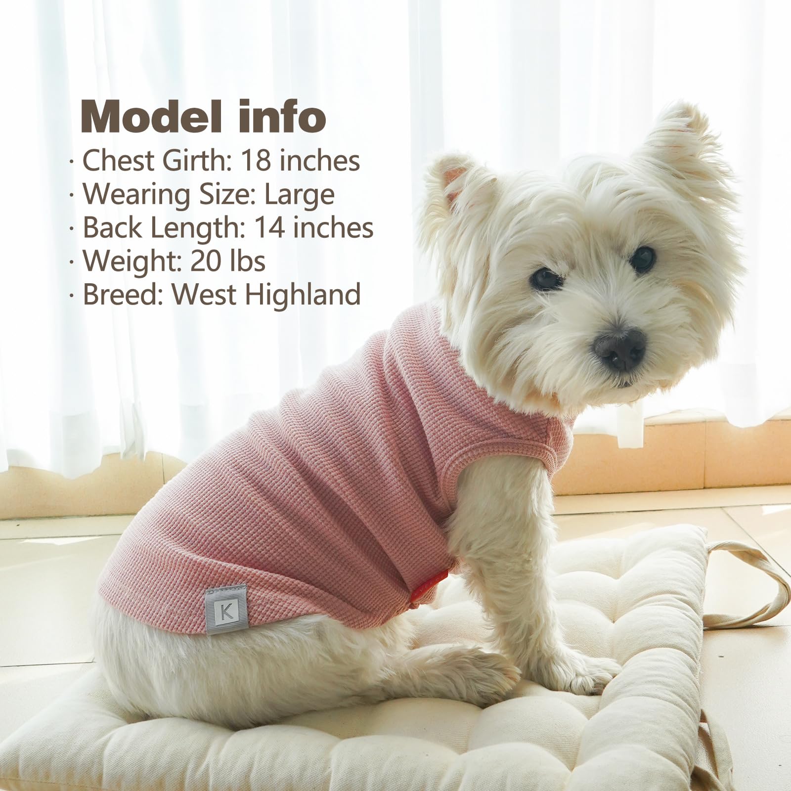 KYEESE pull-on design makes dressing quick for busy owners.