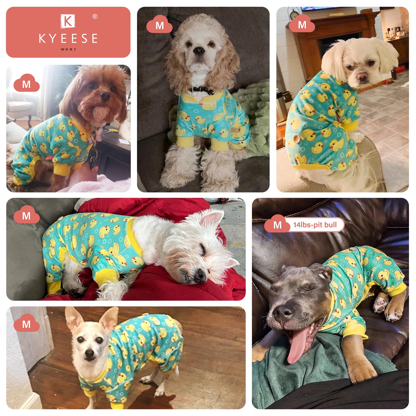 KYEESE warm coverage keeps dogs comfortable during chilly days and nights.