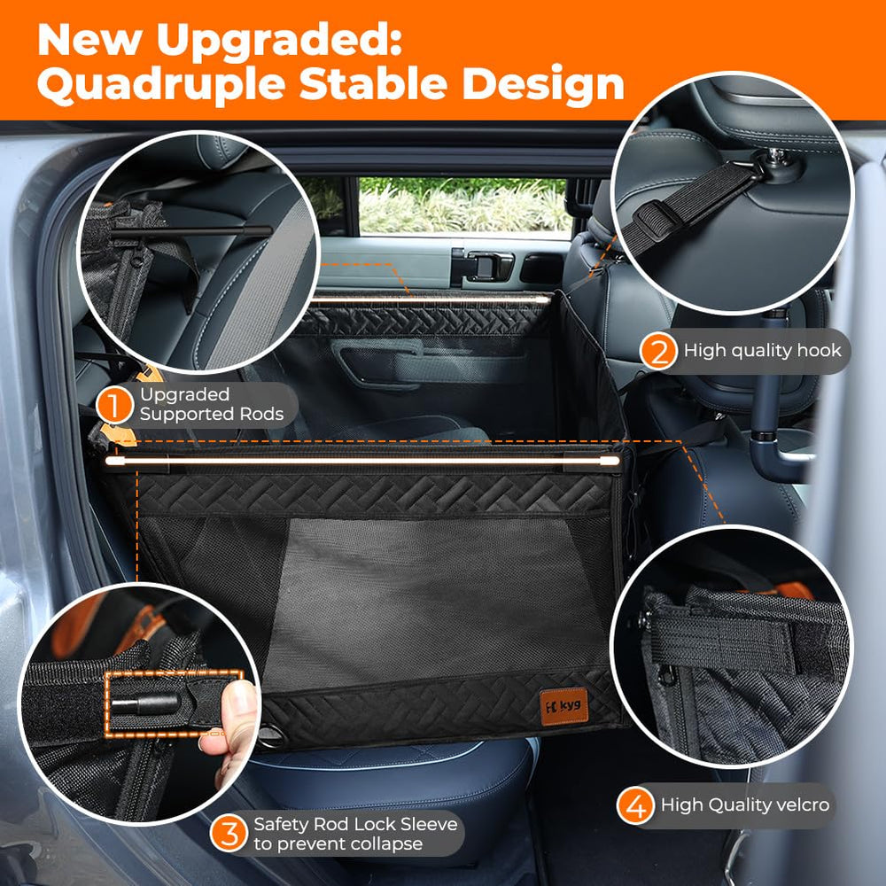 KYG foldable design for easy storage in any vehicle