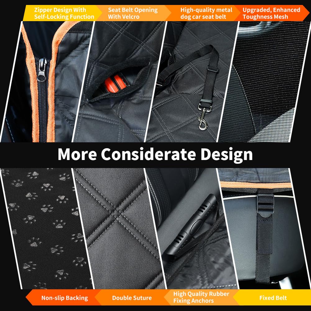 KYG universal back seat extender fits most cars and mid-size SUVs.