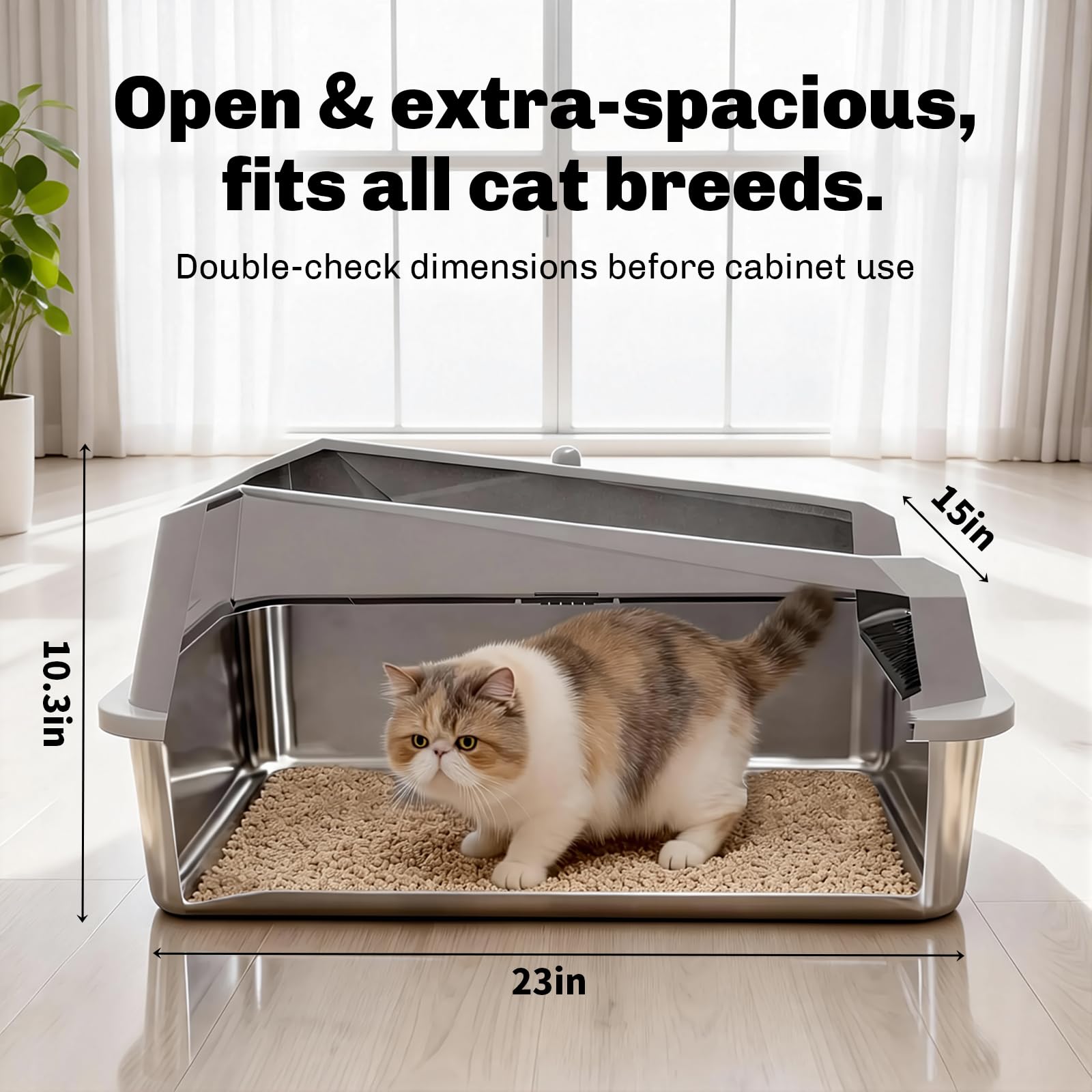 KYKY Tescat suited for multiple cats in shared homes