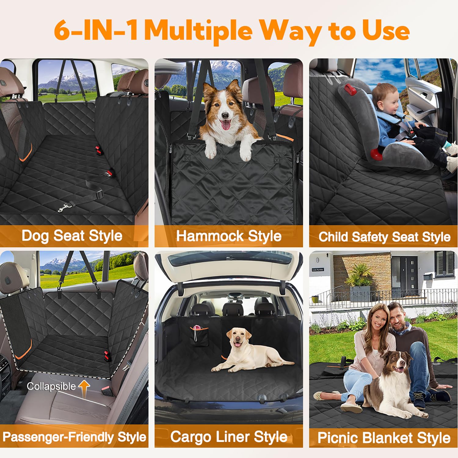 Kytely anti-slip backing with seat anchors for a secure fit