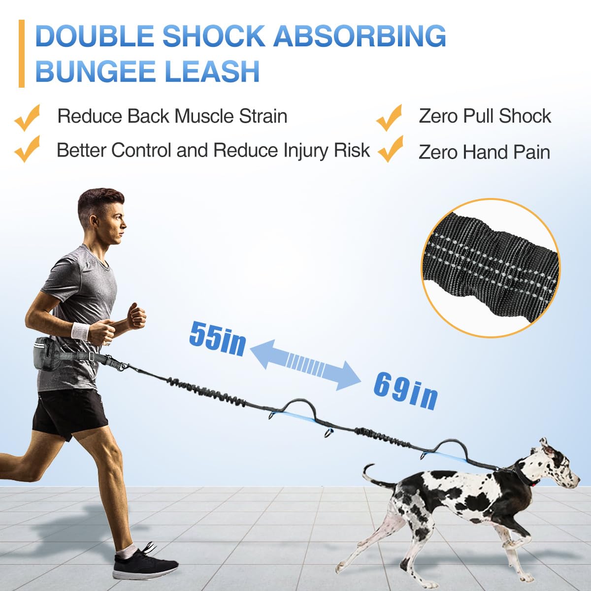 Kytely reflective stitching enhances safety during night walks.