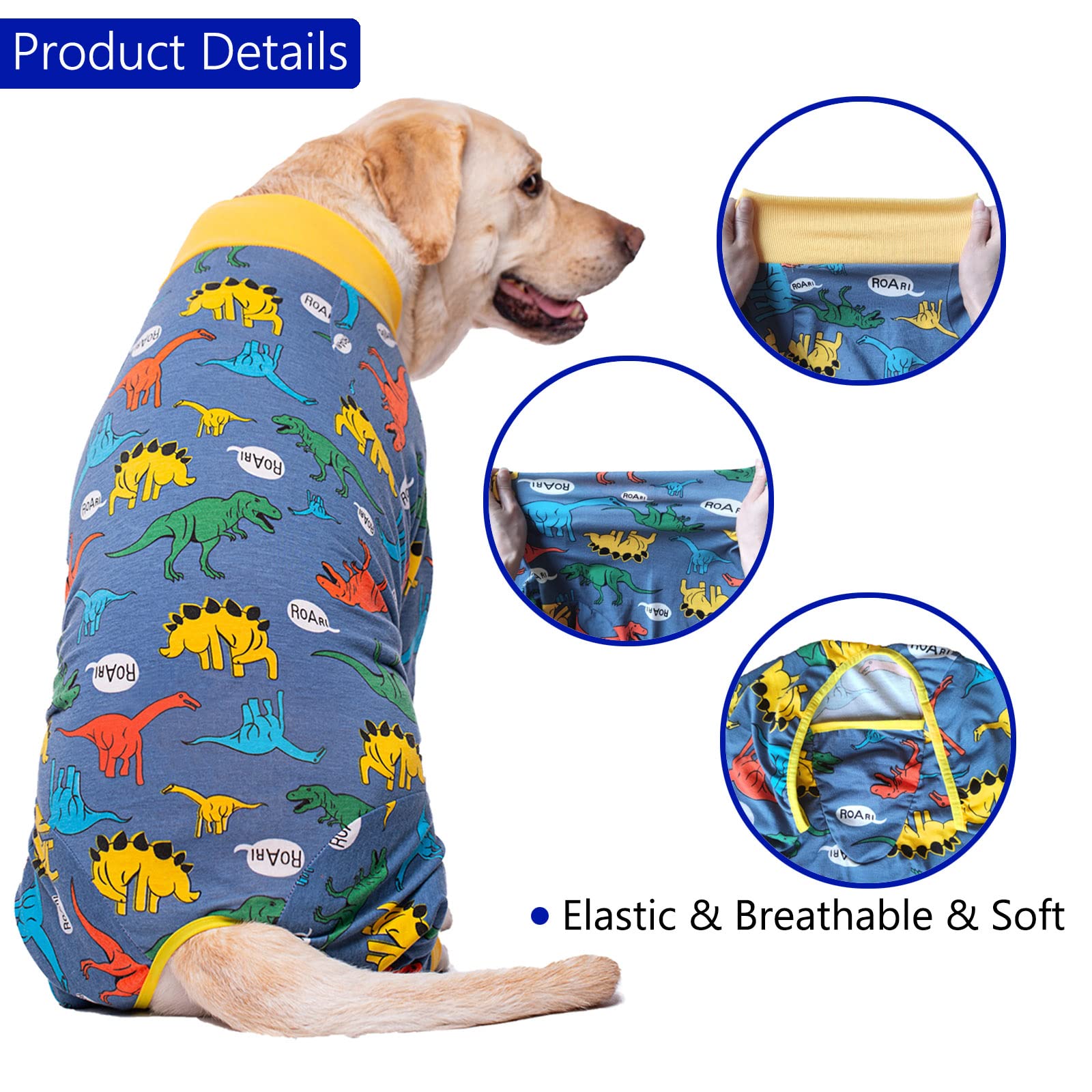kzrfojy breathable dog suit reduces anxiety during recovery
