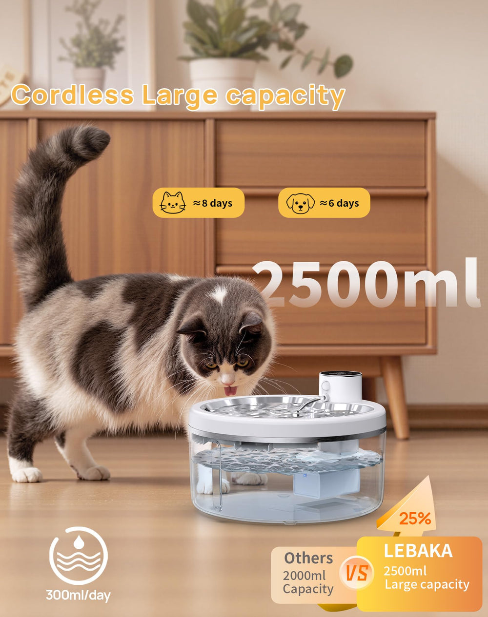 LABEKA multi-layer filtration for cleaner drinking water.