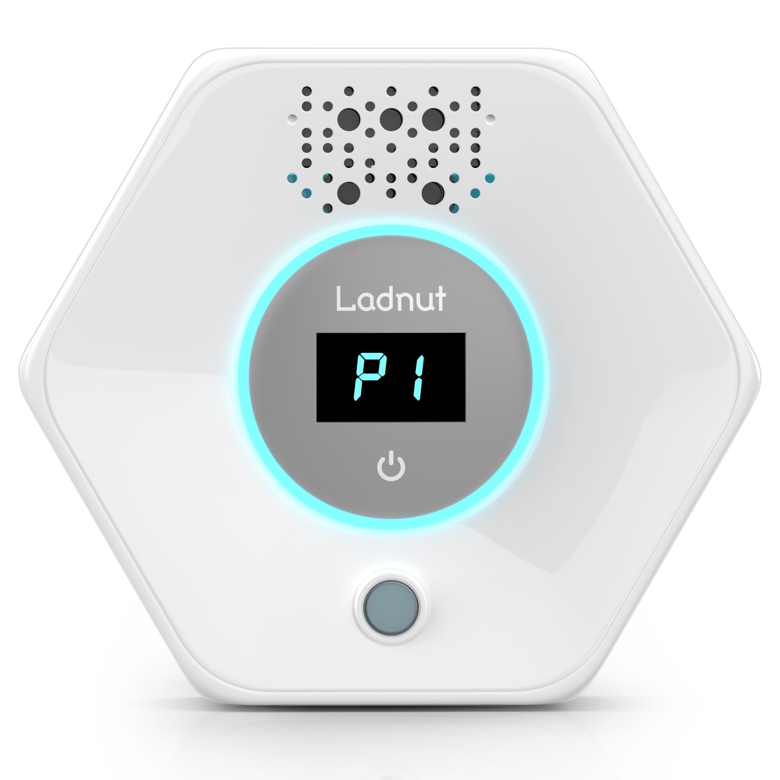 Ladnut cat litter odor remover device reduces odors around the litter box