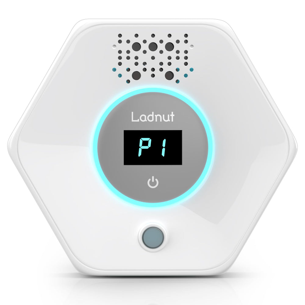 Ladnut cat litter odor remover device reduces odors around the litter box