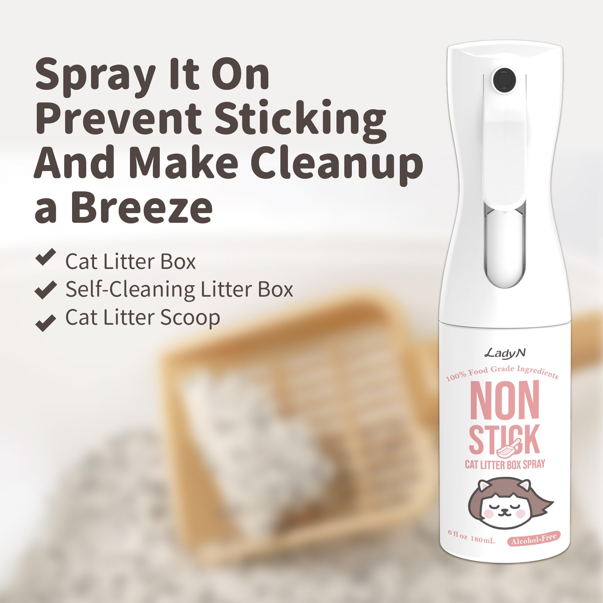 The 6 fl oz bottle offers long-lasting maintenance