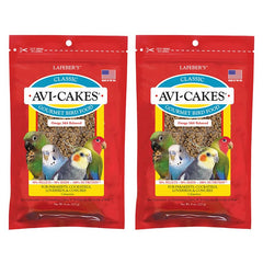 LAFEBER'S Classic Avi-Cakes in a bowl, inviting texture for small parrots