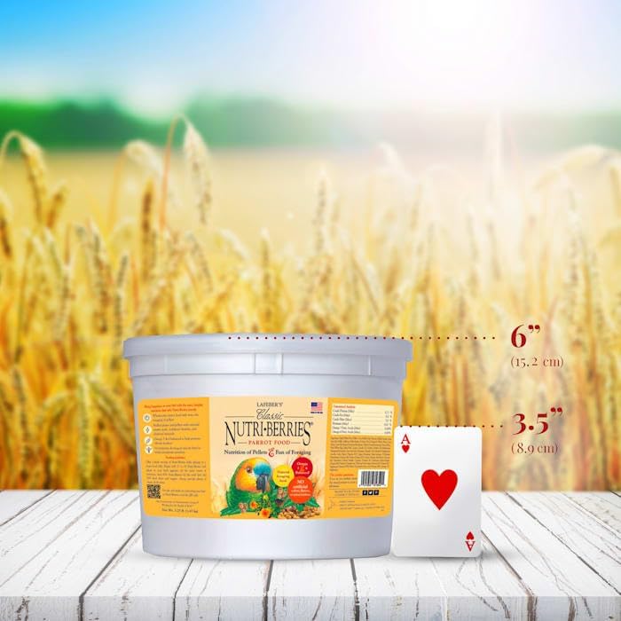 LAFEBER'S Nutri-Berries feature non-GMO ingredients for birds.