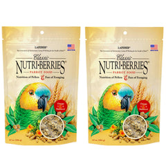 LAFEBER'S Nutri-Berries parrot bag ready for daily feeding