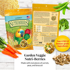 LAFEBER'S Nutri-Berries Garden Veggie with carrots, broccoli, peas promotes foraging