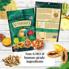 Ingredients label closeup on LAFEBER'S Nutri-Berries