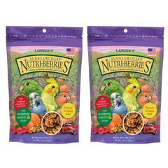 LAFEBER'S Sunny Orchard Nutri-Berries in a bowl foraging enrichment for birds.