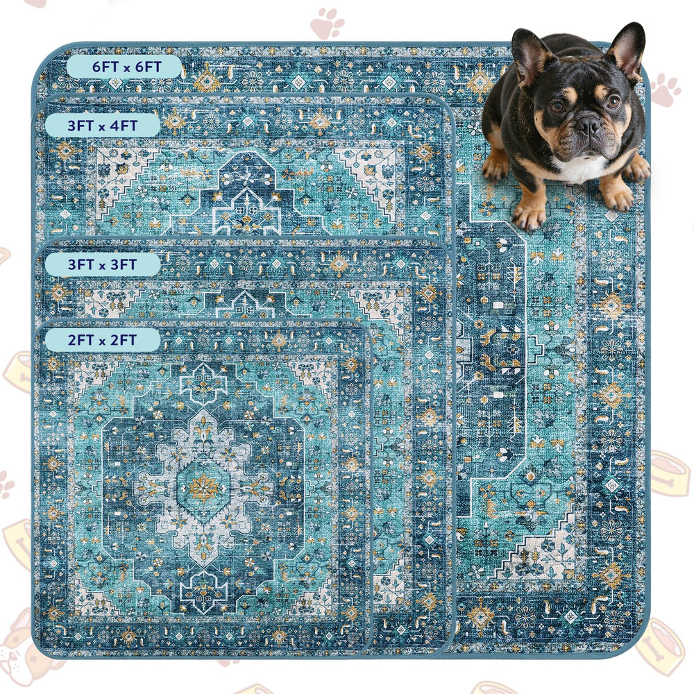 Lahome pads suitable for crate, travel, and living spaces.