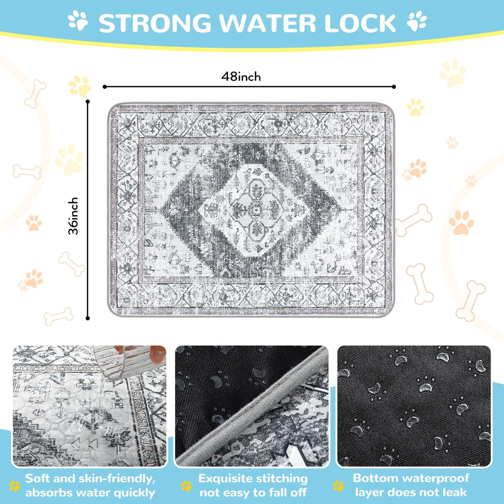 Lahome 36x48 inch pads provide ample coverage.