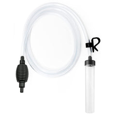 Laifoo 7ft siphon setup shows easy gravel cleaning workflow