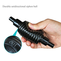 Laifoo gravel tube with inner filter screen protects fish during cleaning