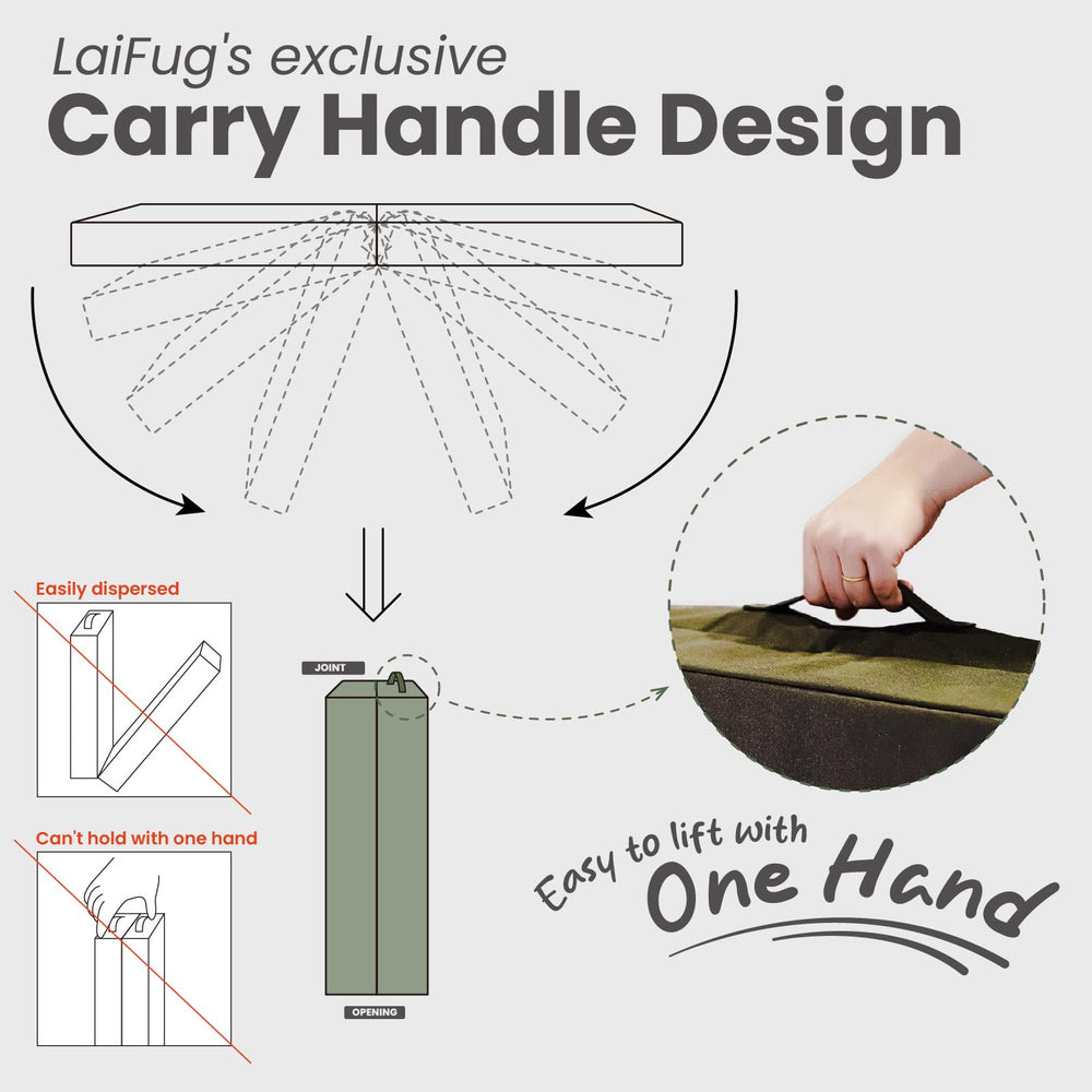 Laifug removable washable cover and lid for simple cleaning.
