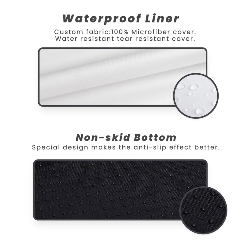 Laifug soft microfiber fabric cover with gentle touch