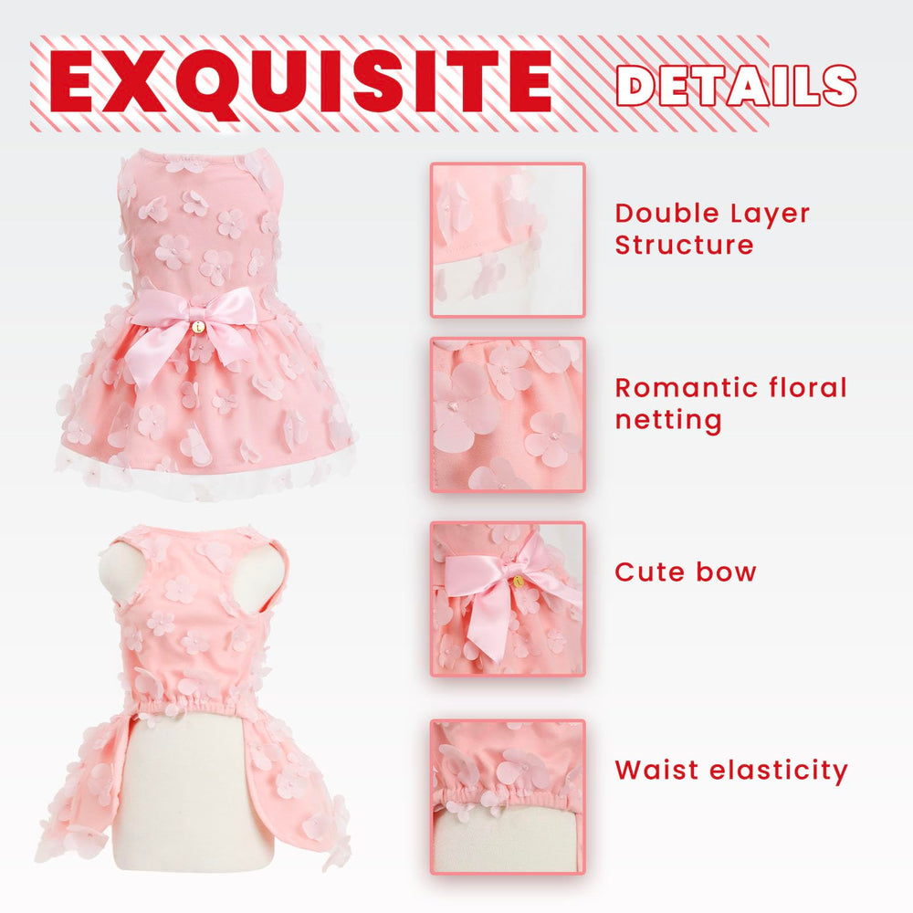 Laifug three-dimensional flower pattern enhances charm during strolls.