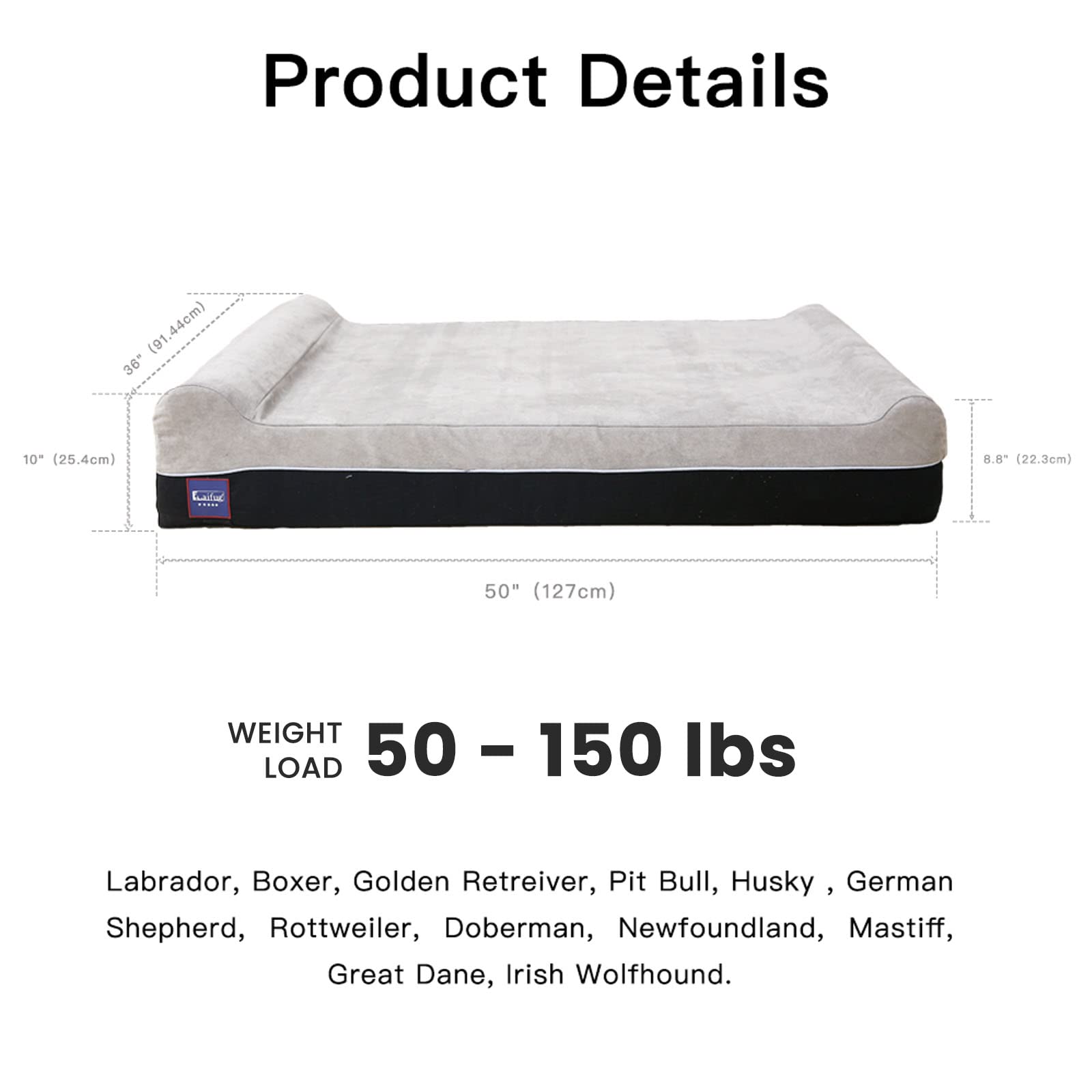 Laifug waterproof liner and tear resistant cover protects against wear